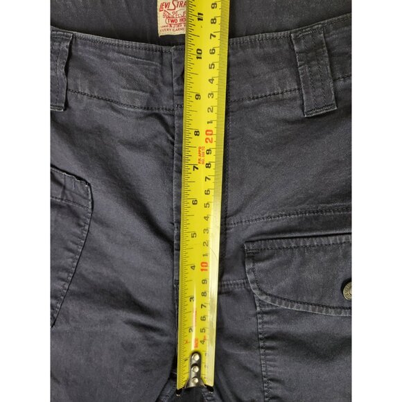 Levi Strauss Mens Pants 29x32 Blue Chino Skinny Flap Pockets Flat Front - Picture 16 of 16